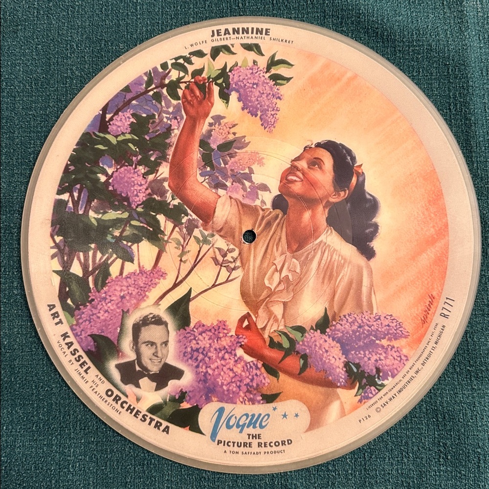 Vintage Vogue picture record